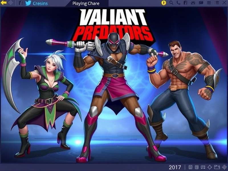Main characters in Pune Valiant Predators Pune Valiant Predators Playable Characters