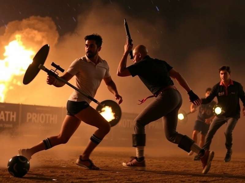 Action combat in Pune Valiant Predators Pune Valiant Predators Combat Scene