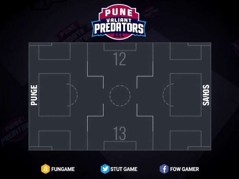 In-game map of Pune in Pune Valiant Predators Pune Valiant Predators Game Map